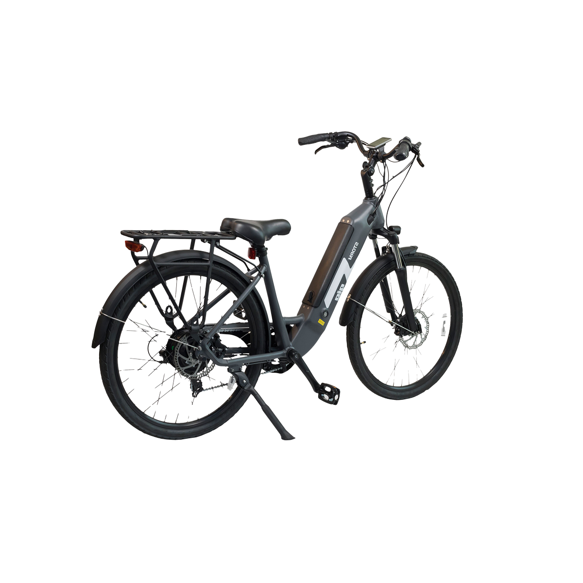 GIO STORM Electric Bike · Integrated Samsung Battery · Space Gray