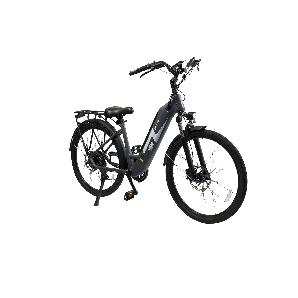 GIO STORM Electric Bike · Integrated Samsung Battery · Space Gray