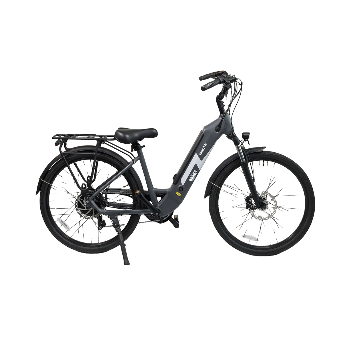 GIO STORM Electric Bike · Integrated Samsung Battery · Space Gray