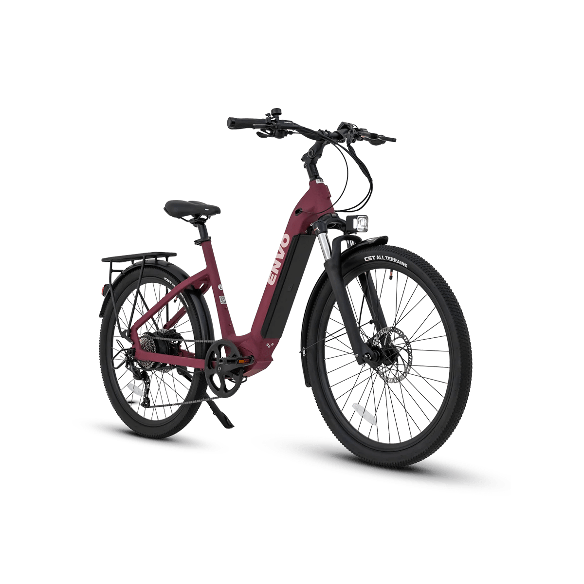 ENVO ST50 Electric Bike · Step Thru · Maroon · Small